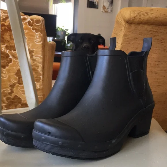 Dansko Black Heeled Boots - Picture 5 of 5